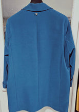 Cargar imagen en el visor de la galería, Blazer azul cobalto curvy – Moda Curvy Rinascimento