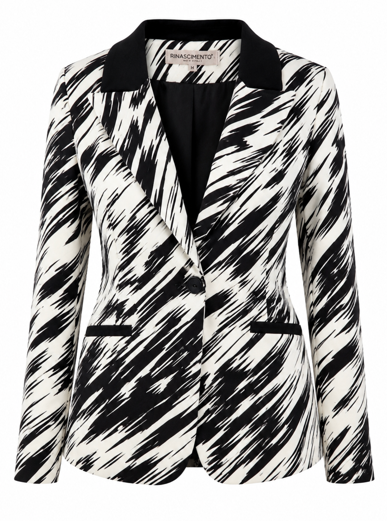Blazer Zebra Chic