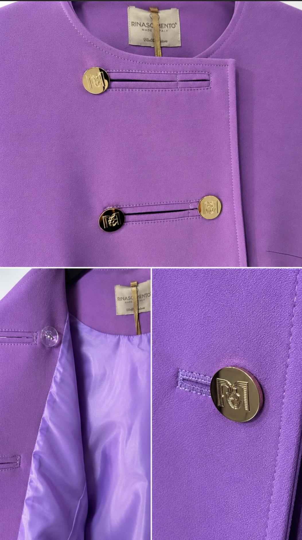Chaqueta Lilac Elegance