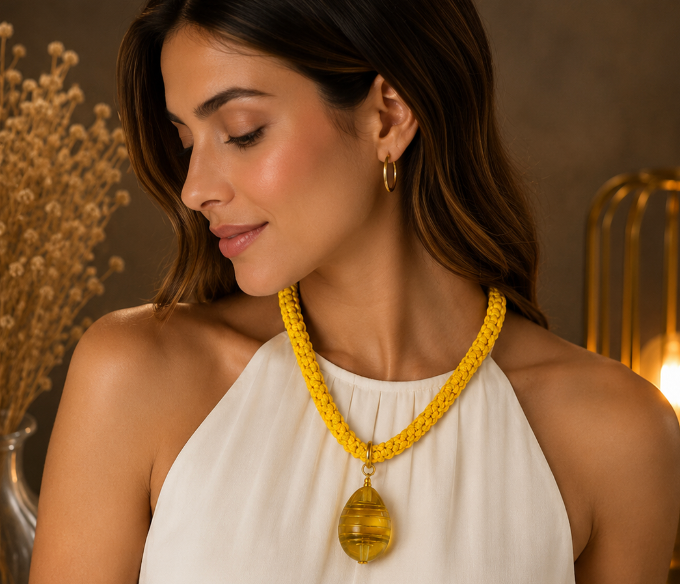 Collar Sol Dorado | UNIK