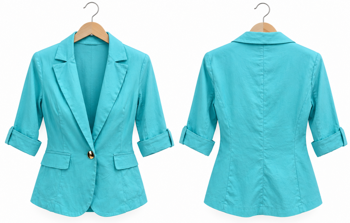 Blazer Turquesa Capri