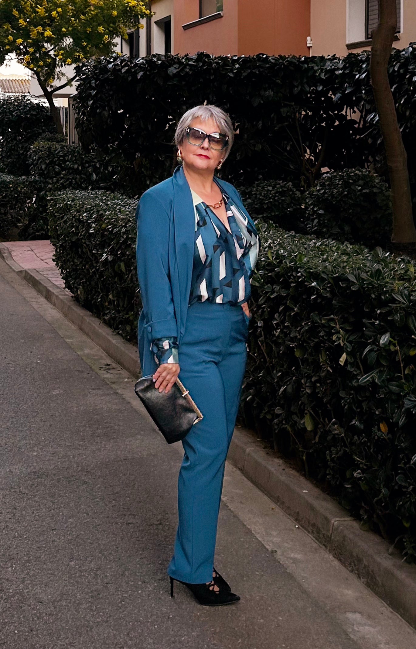 Pantalón Azul Cobalto – Moda Curvy Rinascimento