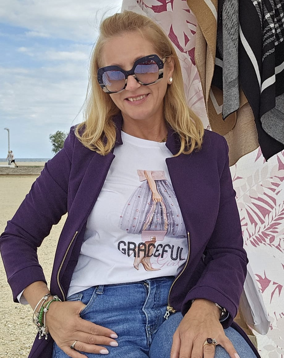 Camiseta de manga larga GRACEFUL GIRL Mimì-Muà