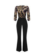 Cargar imagen en el visor de la galería, Mono largo efecto dos piezas Rinascimento