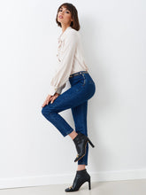 Cargar imagen en el visor de la galería, Vaqueros pitillo con cadena