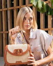 Cargar imagen en el visor de la galería, Bolso de mano rafia Mimi-Mua