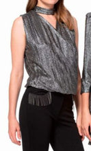 Cargar imagen en el visor de la galería, TOP RINASCIMENTO PLATA METALIZADA