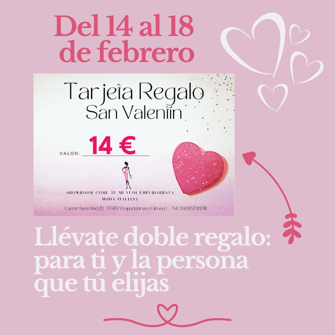 Este San Valentín, doble regalo