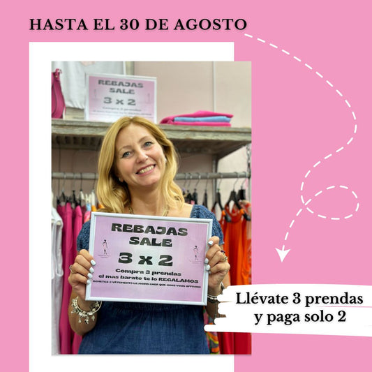 ¡3x2 en moda italiana!