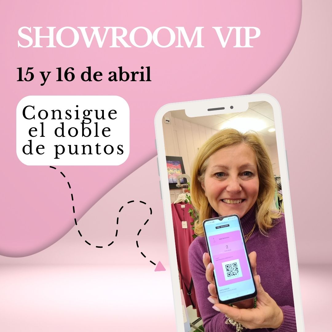 Una compra, el doble de puntos en tu SHOWROOM VIP