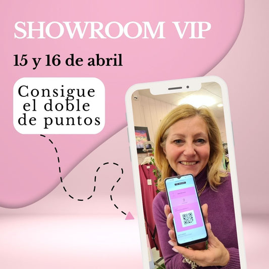 Una compra, el doble de puntos en tu SHOWROOM VIP