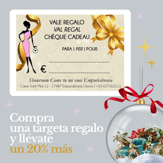 Este año, ¡tu Christmas Giftcard viene con regalo extra!