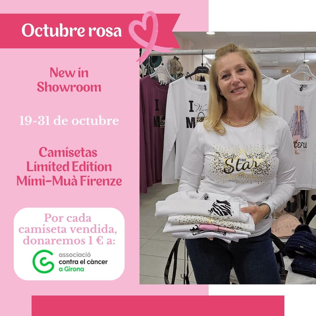 Camisetas solidarias: contra el cáncer de mama