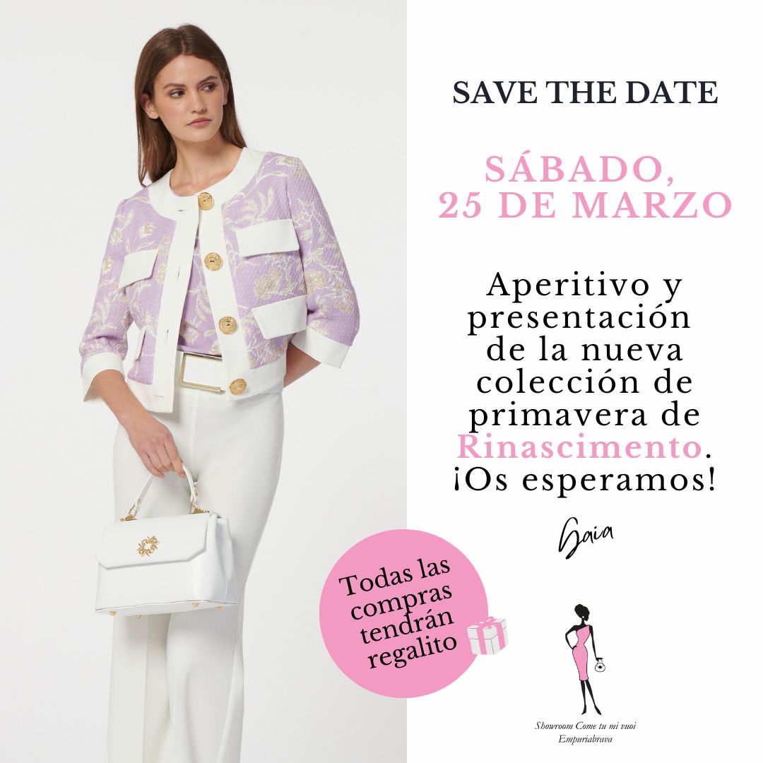 ¡Benvenuta, colección de primavera de Rinascimento!