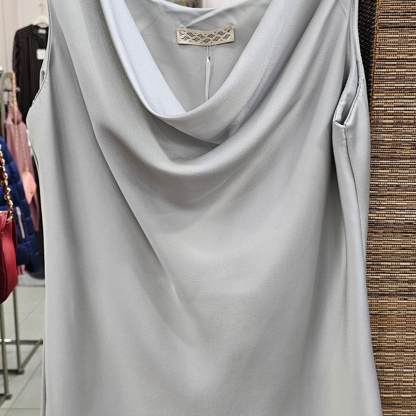 TOP SATEN con tirantes largo distintos colores