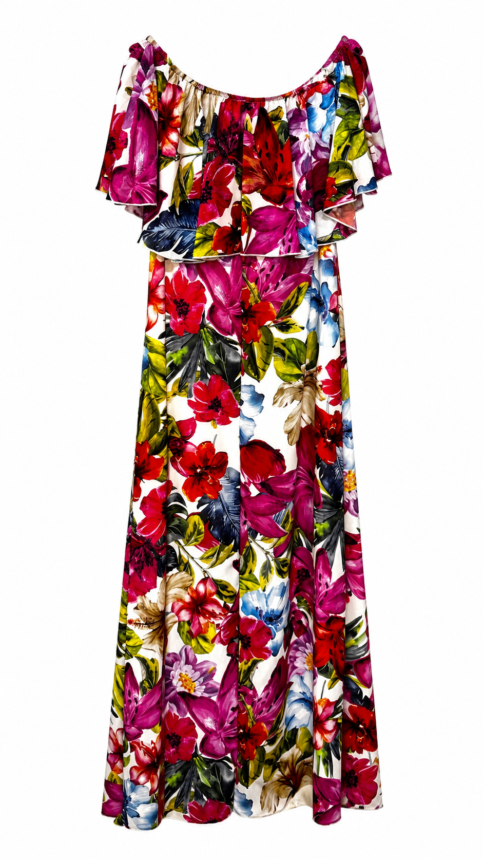 Vestido Largo Floral Paradise