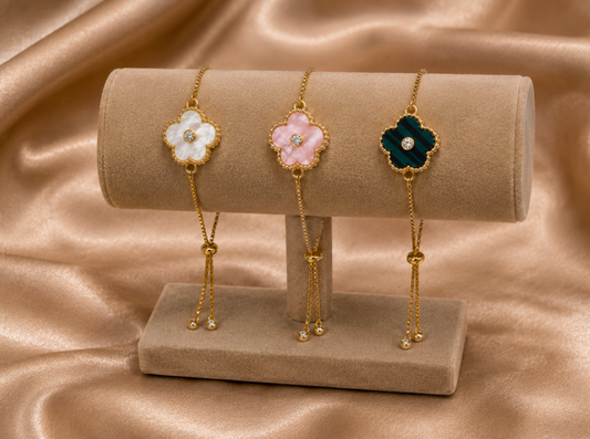 Pulsera Clover Ajustable · Superventas