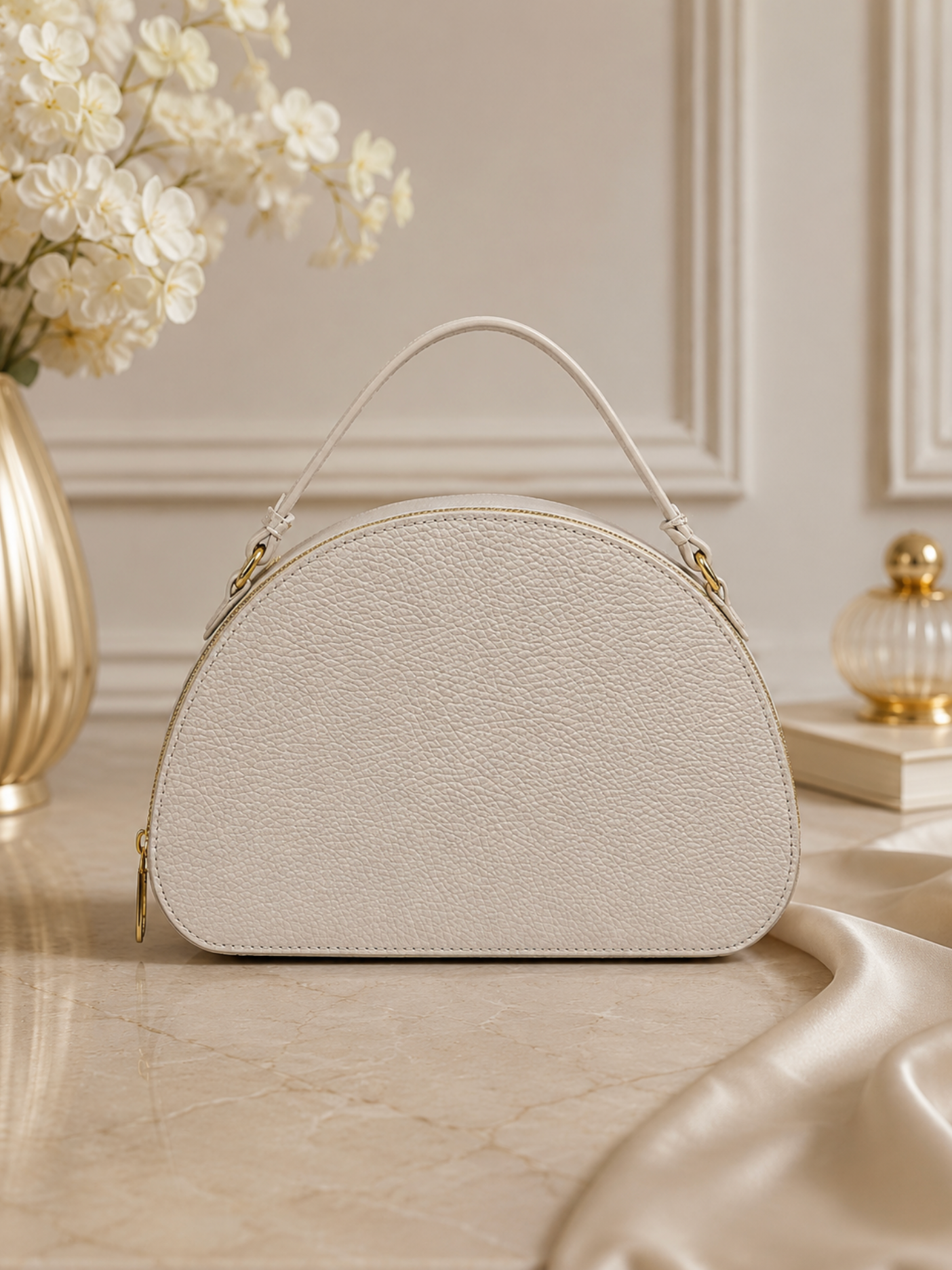 Bolso Verona Beige Nude – 100% Piel