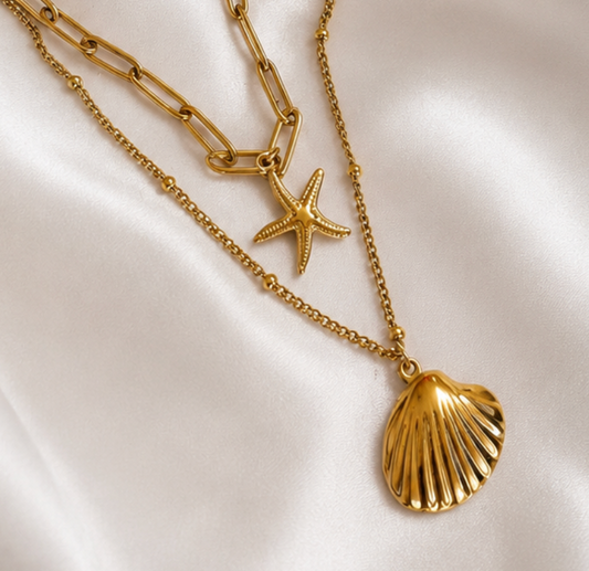 Collar Doble Golden Coast