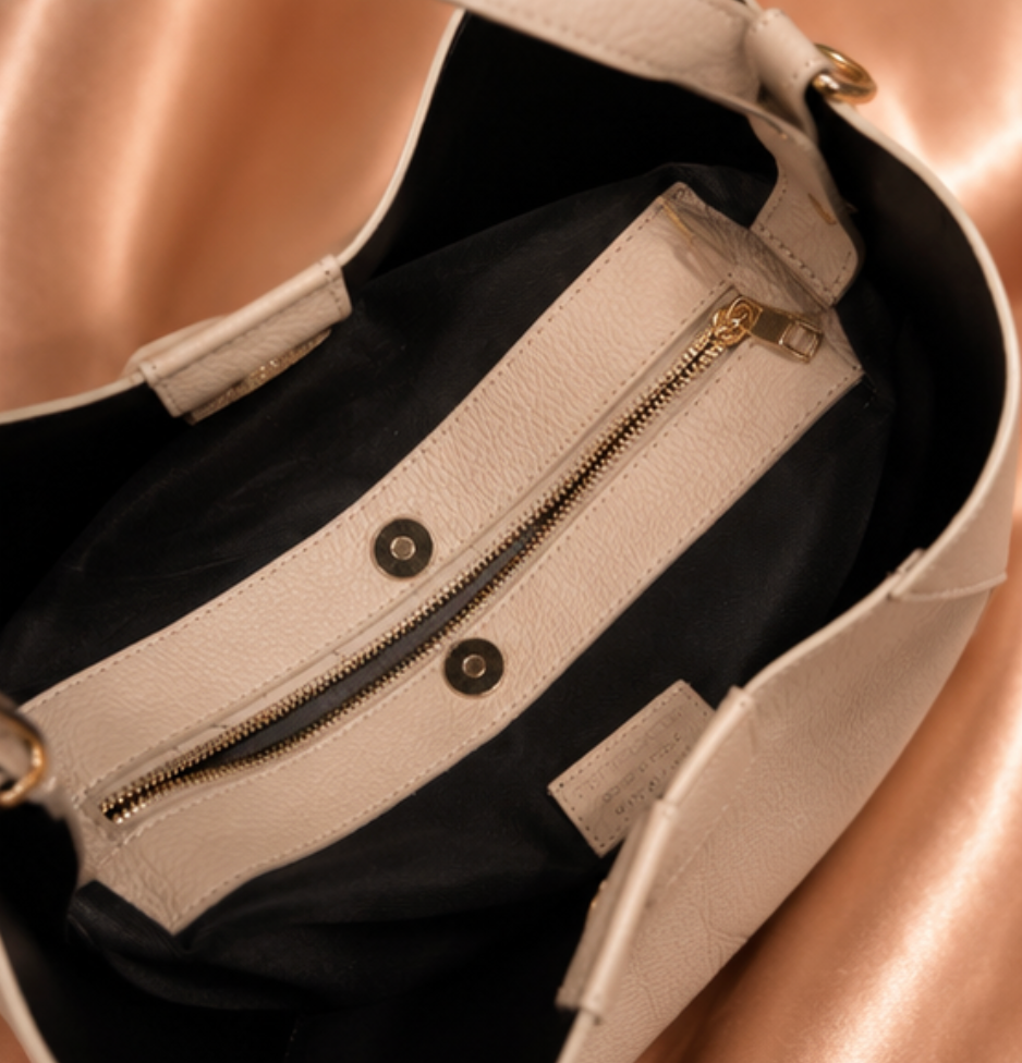 Bolso Étoile Leather Tote – Beige Nude