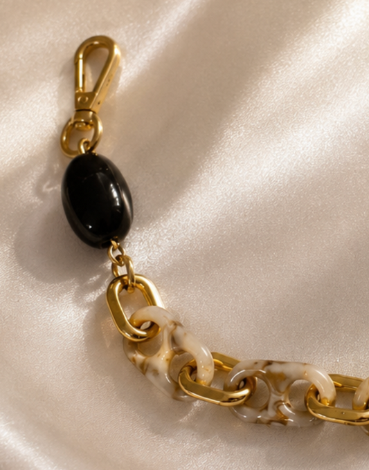 Cadena Noir Gold