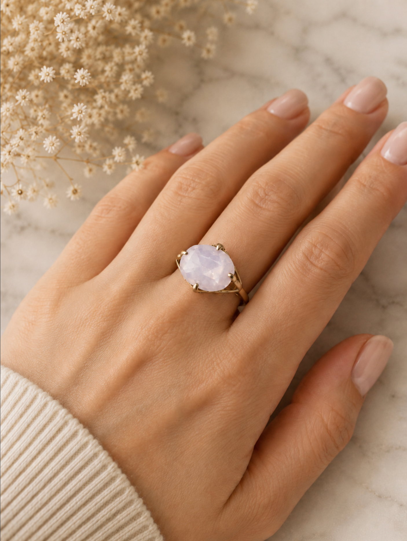 Anillo Aura Rose Gold | Alvisa & Co.