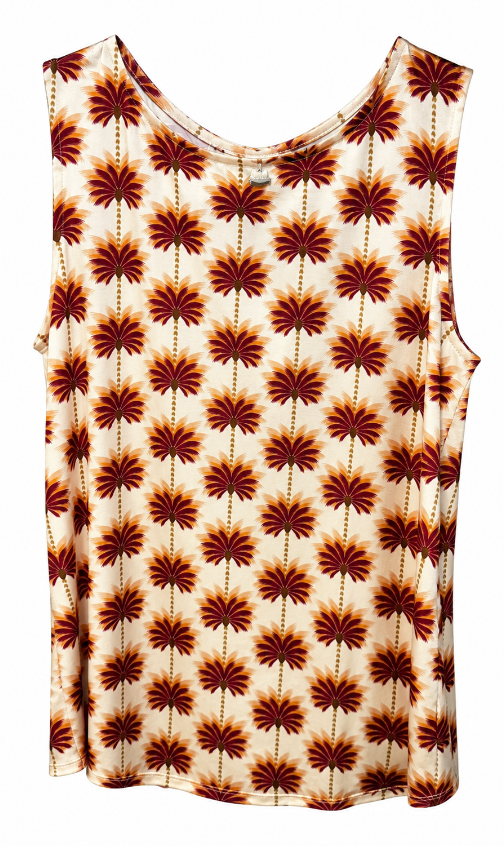 Blusa Tropical “Palm Sunset”