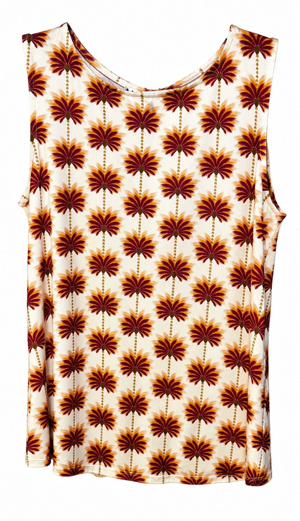 Blusa Tropical “Palm Sunset”