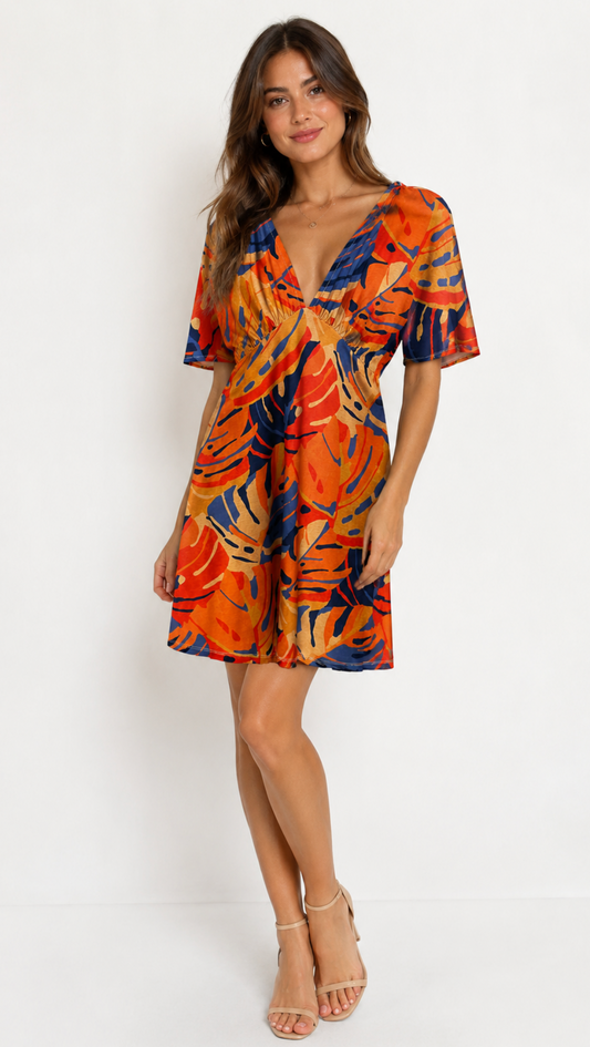 Vestido Tropical Sunset