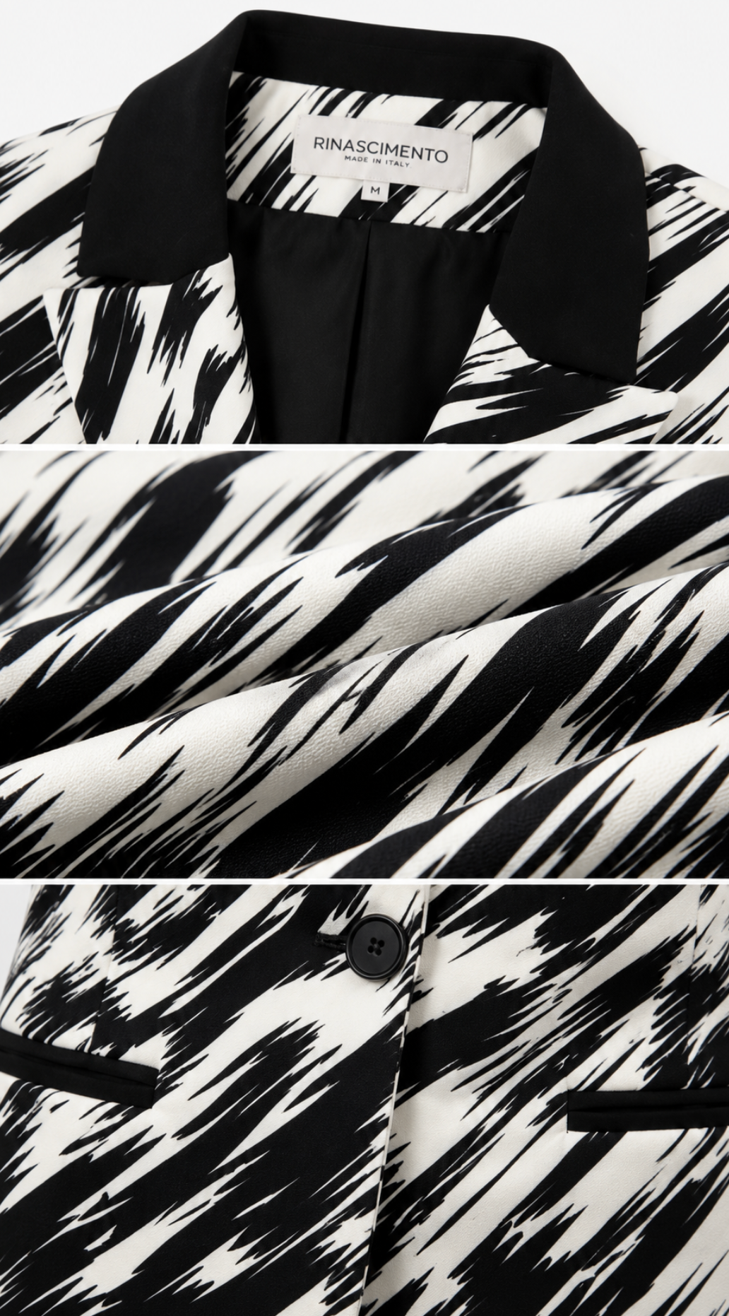 Blazer Zebra Chic
