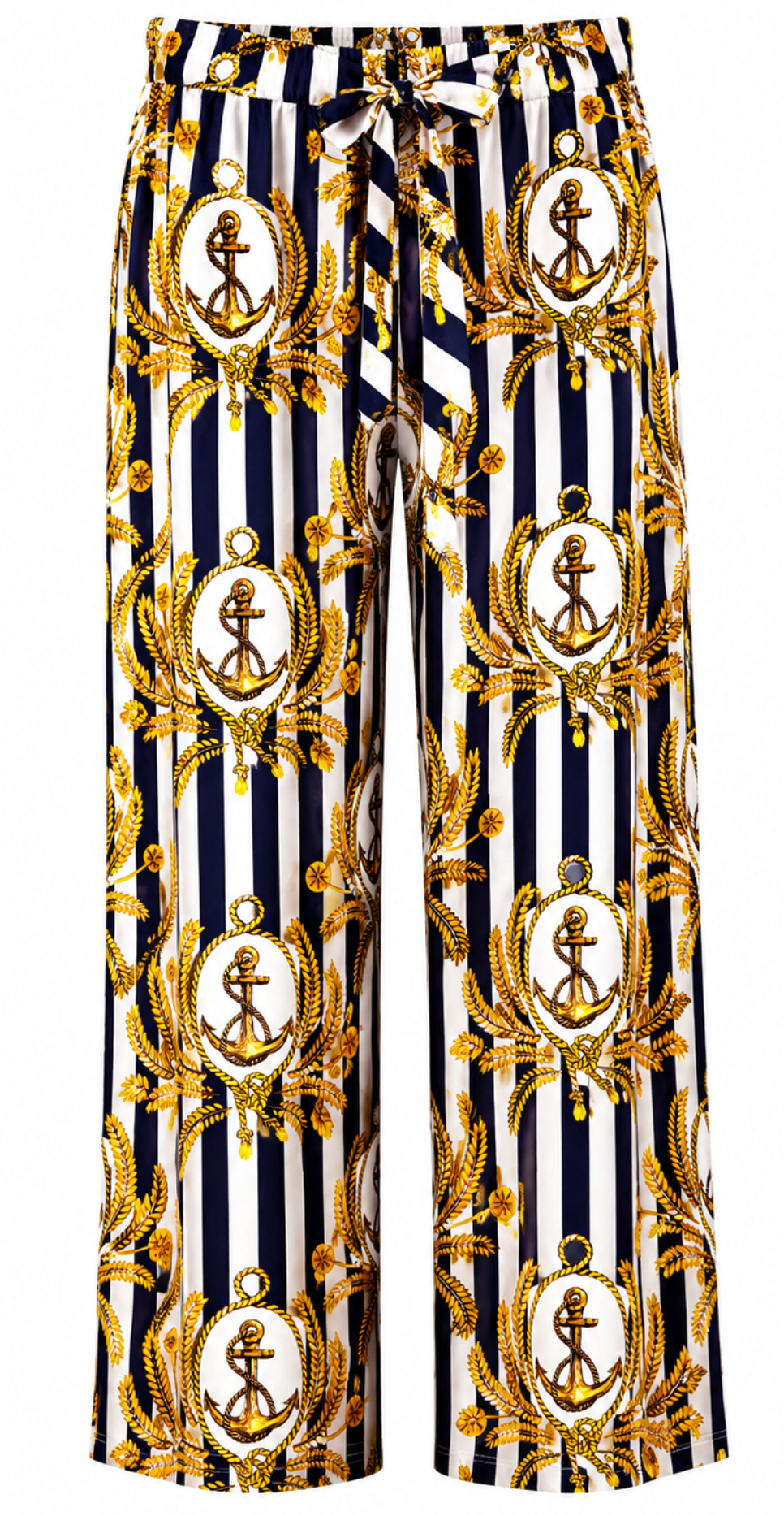 Pantalón Palazzo Navy Gold