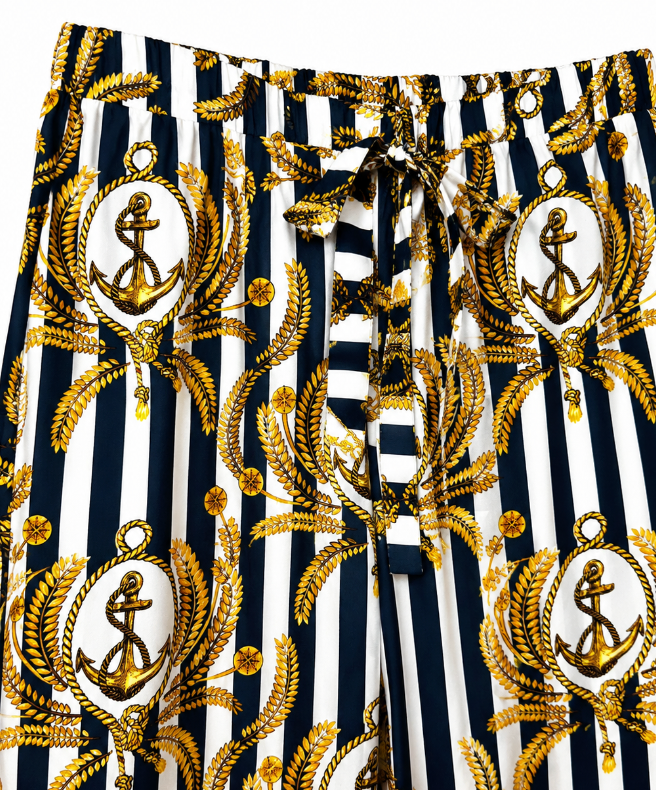 Pantalón Palazzo Navy Gold