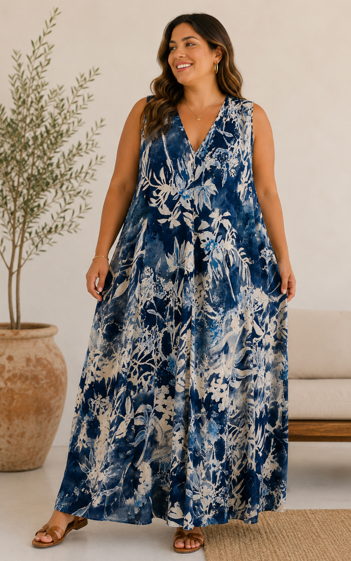 Vestido Ocean Bloom