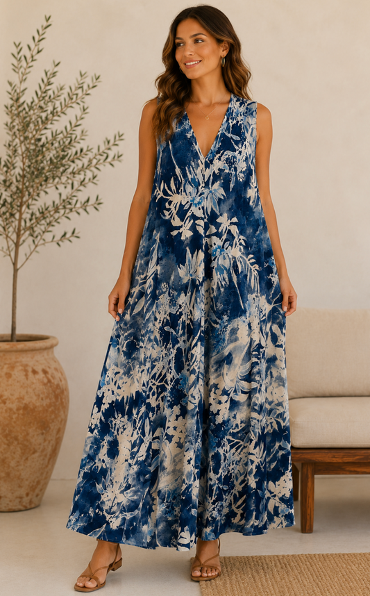 Vestido Ocean Bloom