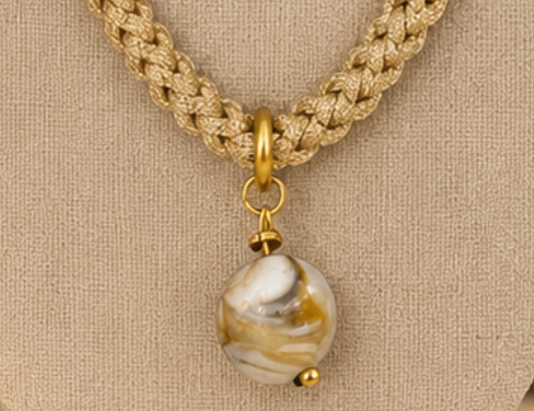 Collar Golden Marble | UNIK