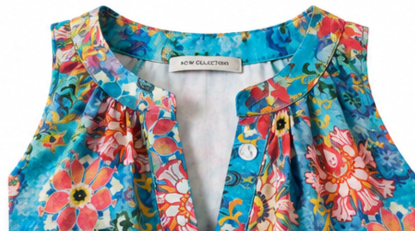 Vestido Largo Boho Floral Turquesa – Escote Halter
