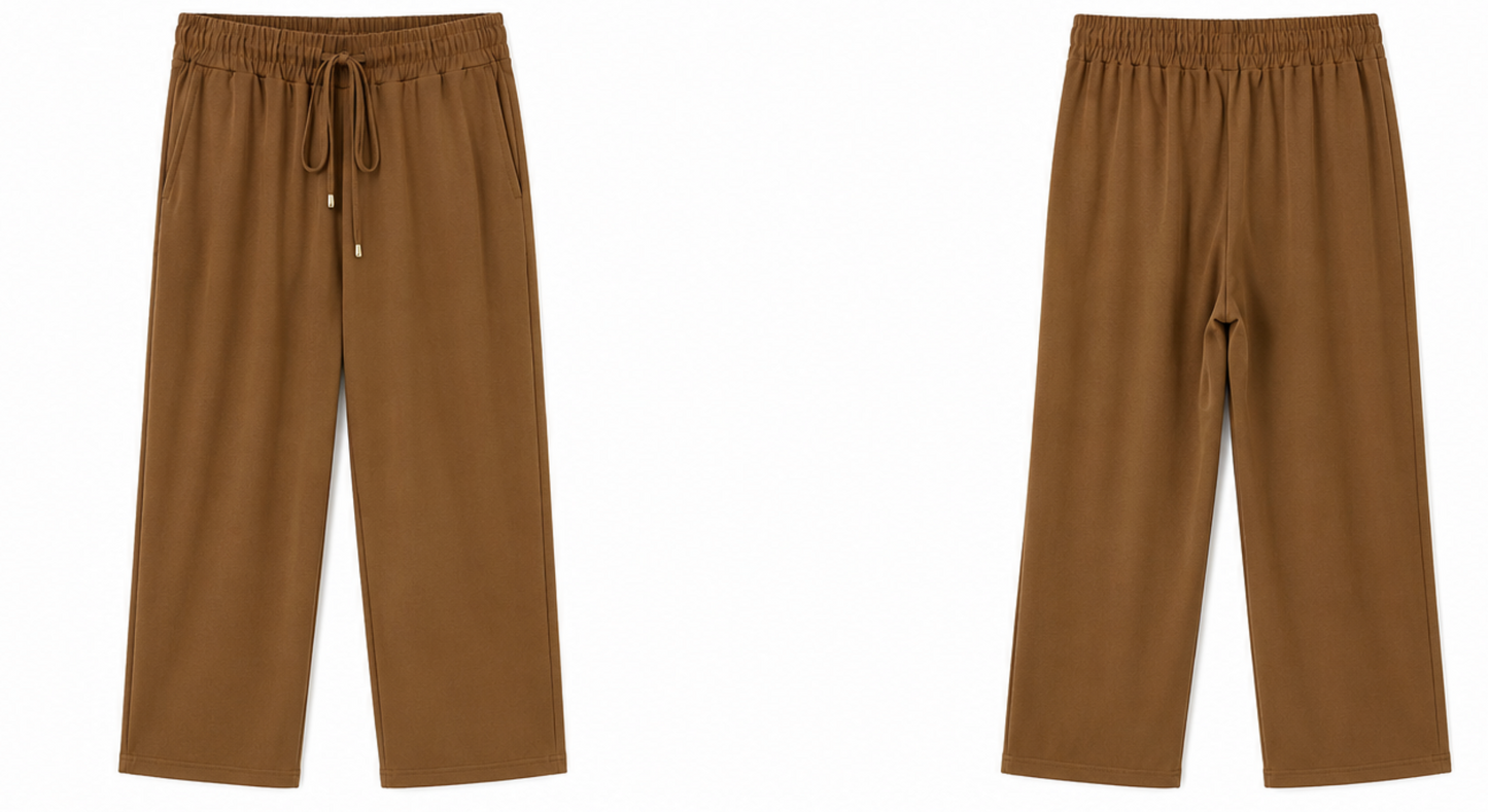 Pantalón Palazzo Camel Comfort
