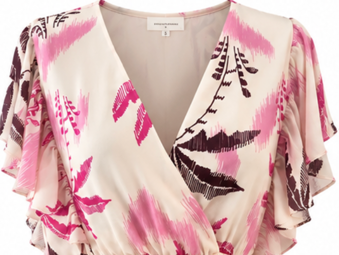 Vestido Tropical Rosa