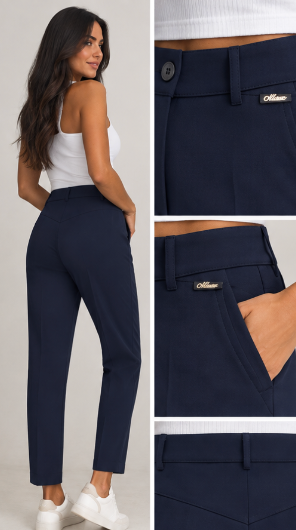 Pantalón Sastre Azul Marino Milano