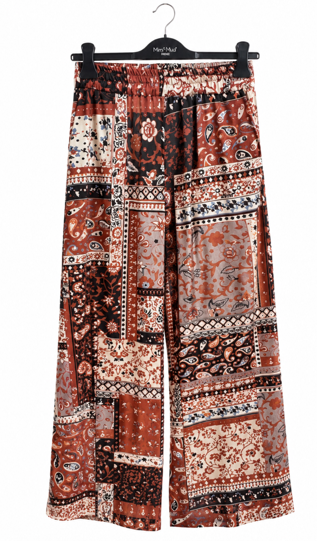 Pantalón Palazzo Boho Patchwork