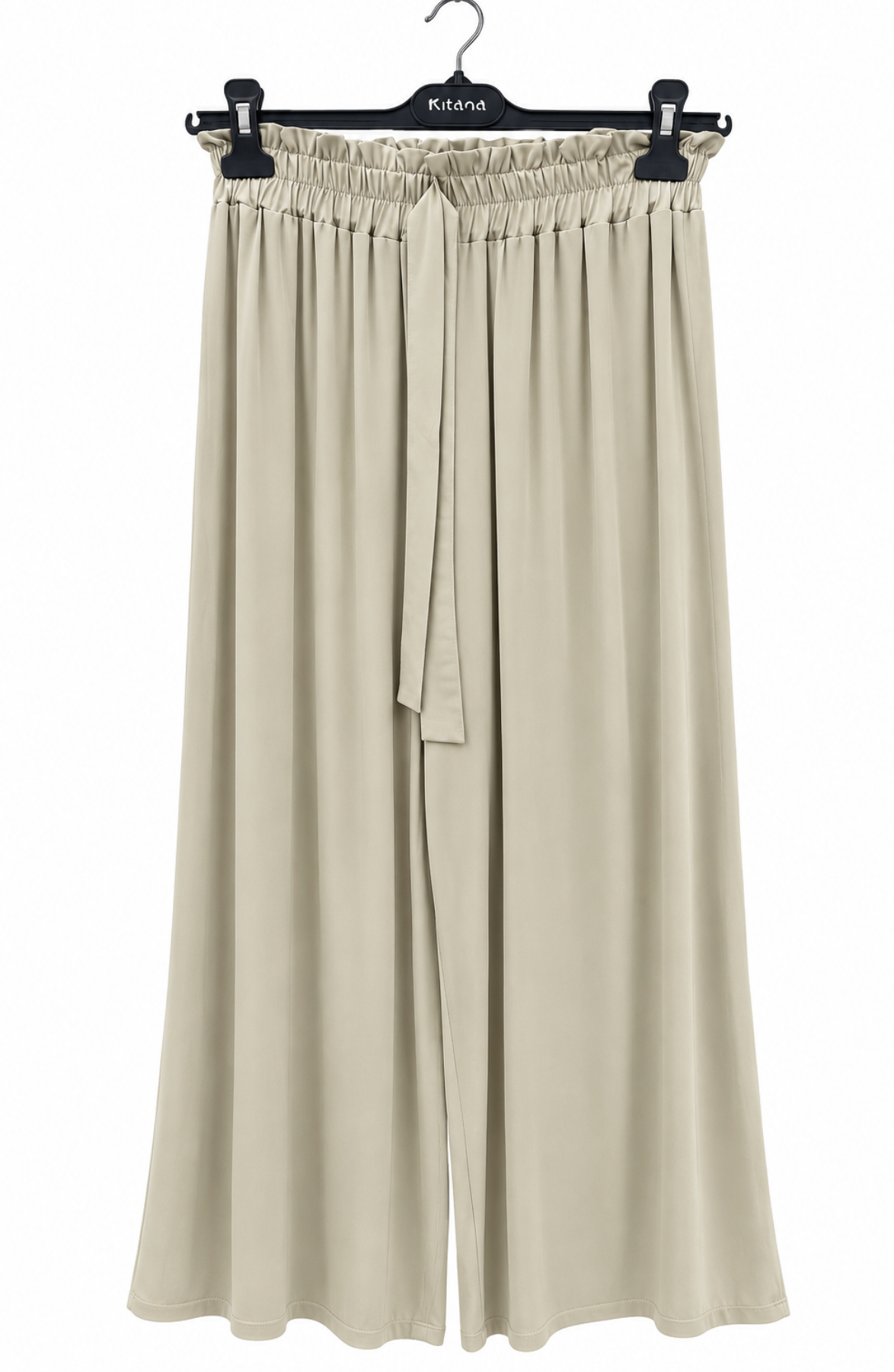 Pantalón Palazzo Capri Beige