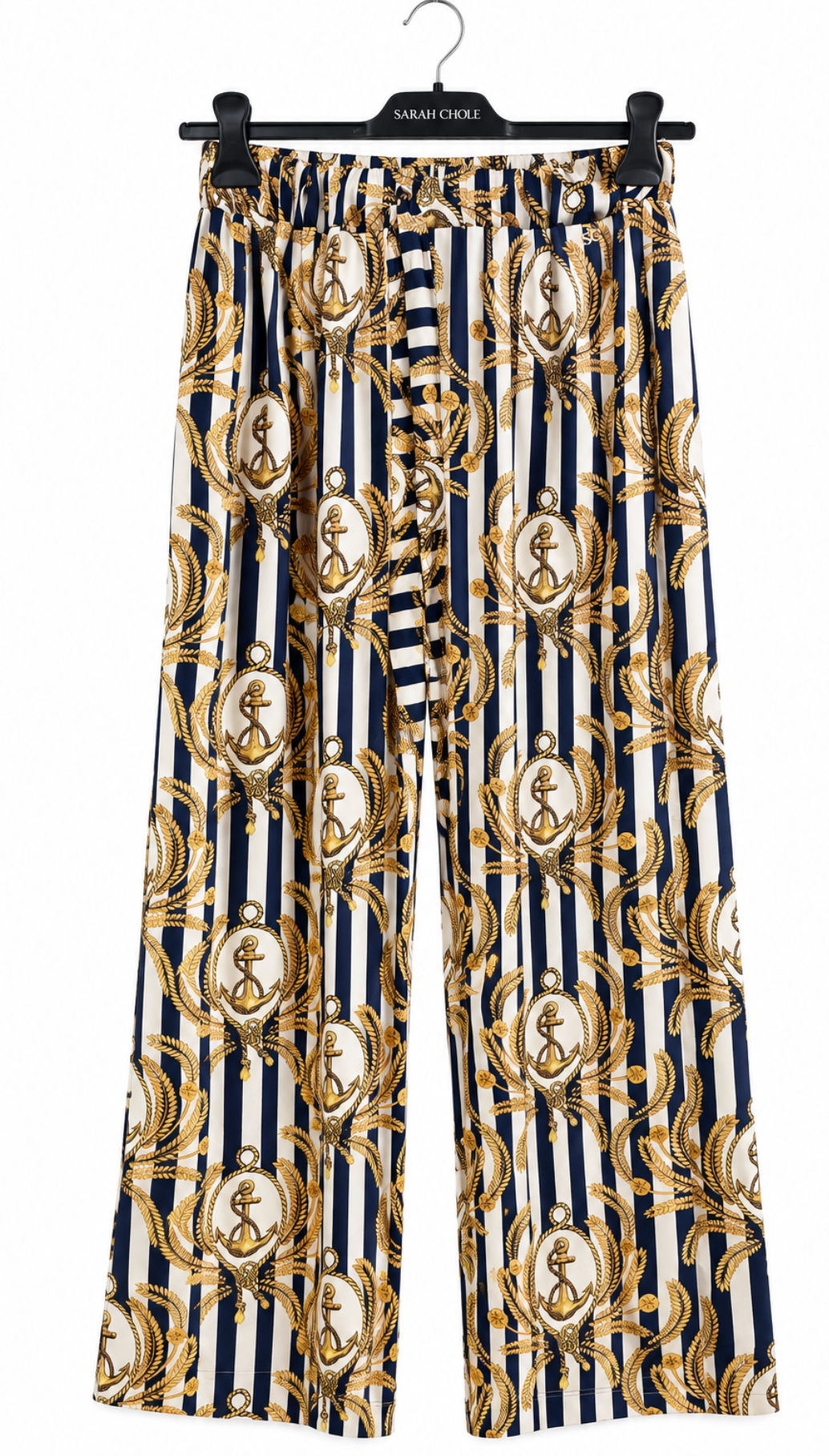 Pantalón Palazzo Navy Gold