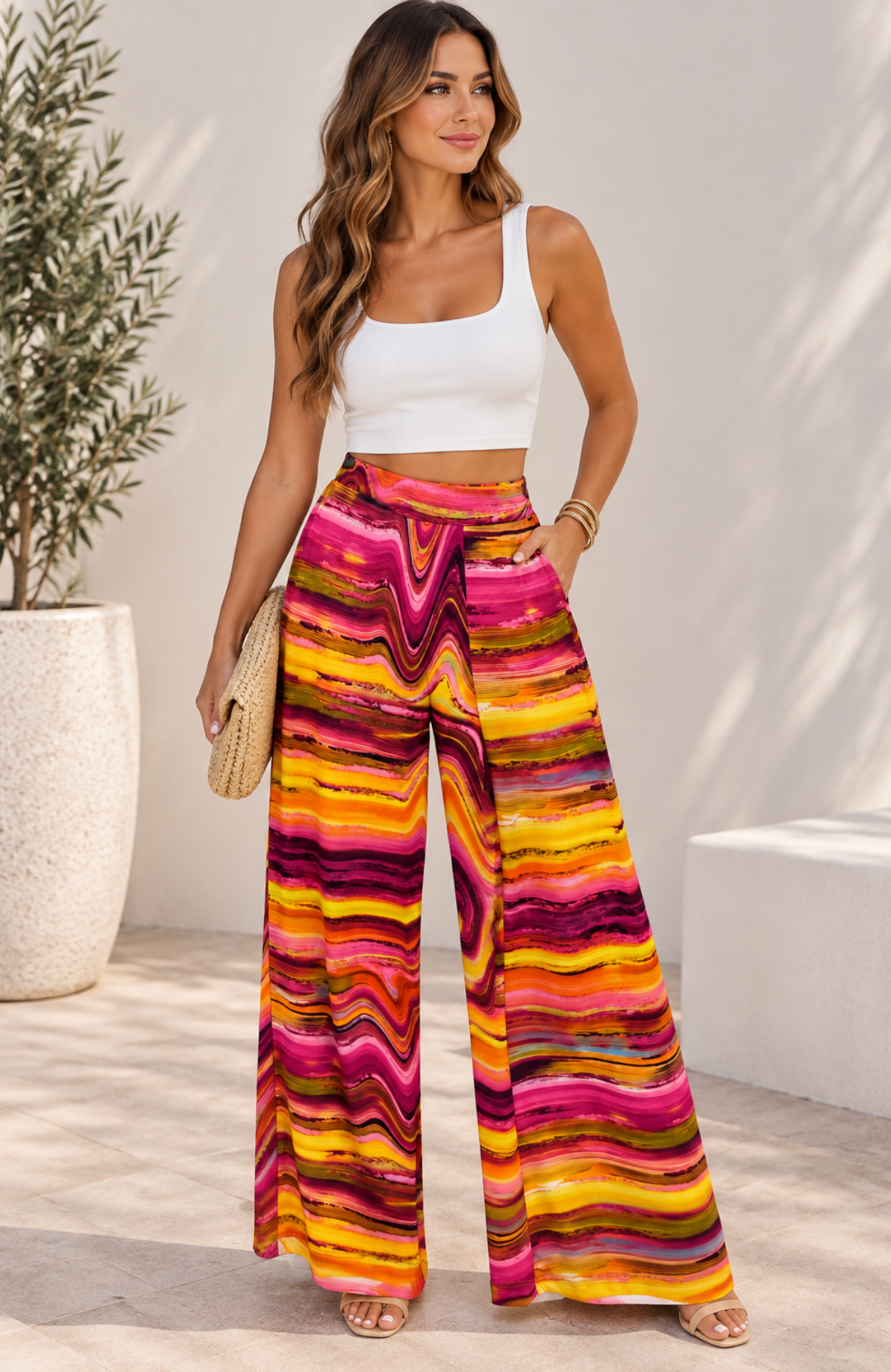 Pantalón Palazzo Sunset