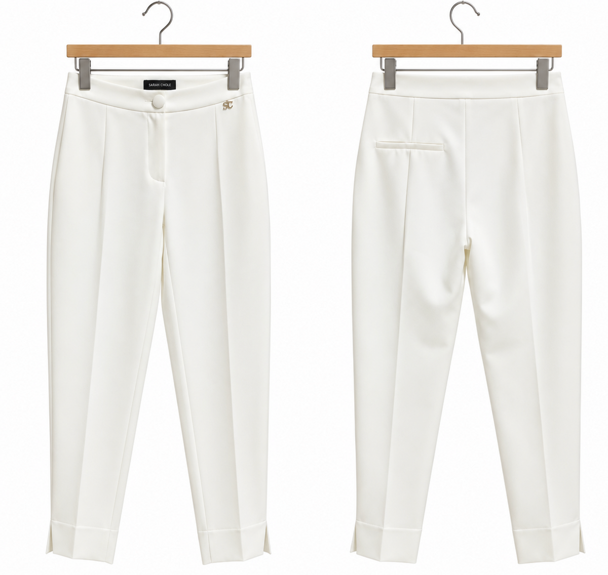 Pantalón Capri Blanco Elegance