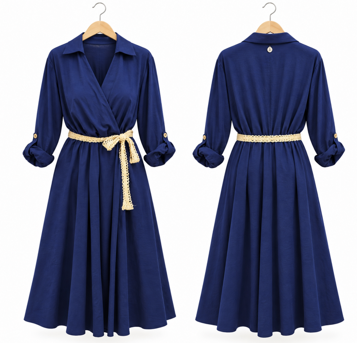 Vestido Capri Azul Marino