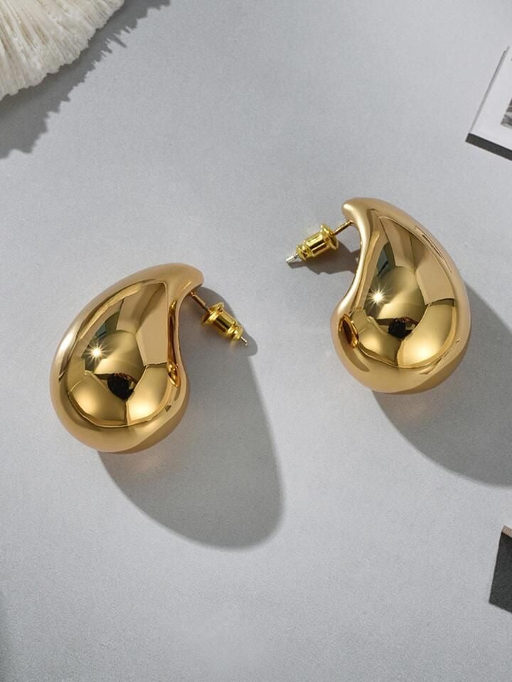Pendientes Glowria – Acero Inoxidable | Alvisa & Co.