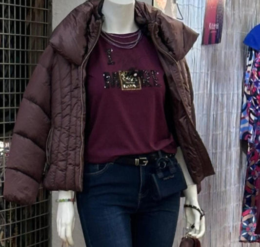 Camiseta de manga larga I WANT MORE Mimì-Muà