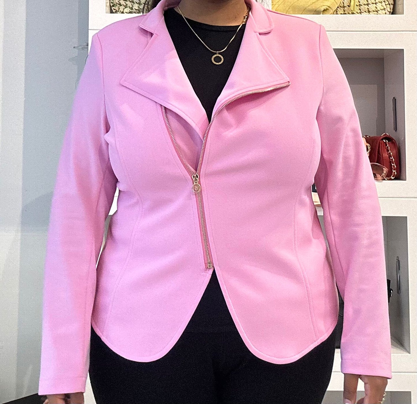 Chaqueta con cremallera Rinascimento