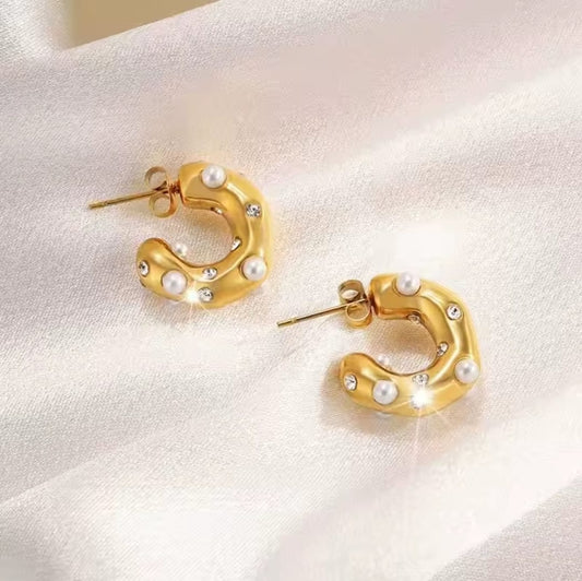 Pendientes Perla  | Alvisa & Co.