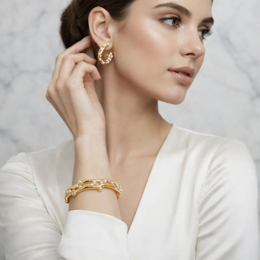 Pendientes Perla  | Alvisa & Co.